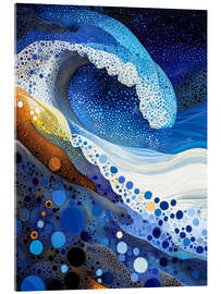 Acrylic print Giant wave - Peter Roder