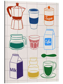 Magnettafel Coffee time - EL BUEN LIMÓN