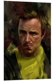 Hartschaumbild Jesse Pinkman