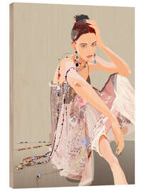 Holzbild Irene - Maruto