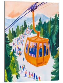 Magnettafel Winterurlaub