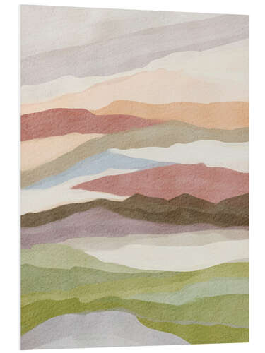 Tableau en PVC Serene Abstract