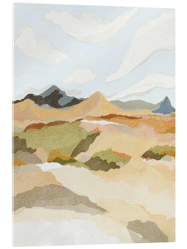 Cuadro de metacrilato Serene Desert Canvas