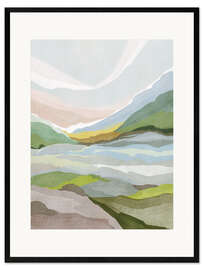 Gerahmter Kunstdruck Winde