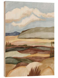 Cuadro de madera Southwestern landscape