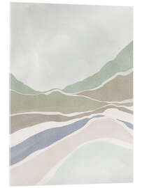 Quadro em acrílico Gentle Hillside Charm - Nikita Jariwala