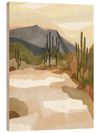 Cuadro de madera Desert Dune View - Nikita Jariwala
