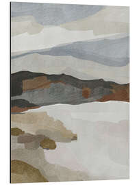 Aluminium print Earthy Landscape