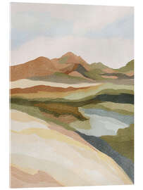 Acrylglasbild Ätherischer Berg im Südwesten - Nikita Jariwala