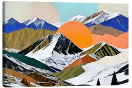 Canvas print Two Suns Rising