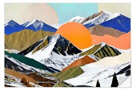 Wall sticker Two Suns Rising