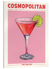 Cuadro de plexi-alu Cosmopolitan, New York 1970
