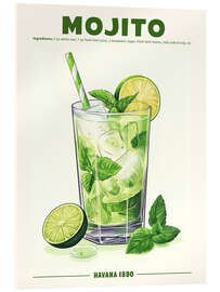 Acrylglasbild Mojito, Havana 1890 - TAlex