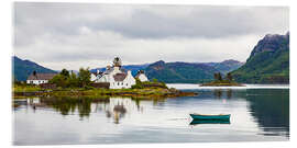 Akryylilasitaulu Plockton in the Highlands of Scotland - Dieterich Fotografie
