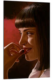 Aluminium print Mia Wallace