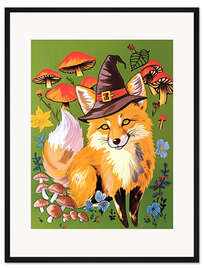 Gerahmter Kunstdruck Der Fuchs ist eine Hexe