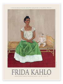 Wall print Me and My Doll, 1937 III - Frida Kahlo