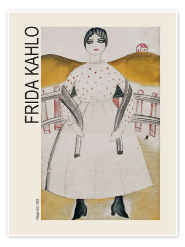 Poster Village Girl, 1925 II