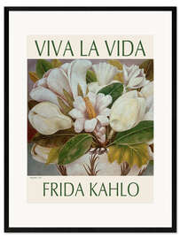 Ingelijste kunstdruk Magnolias, 1945 II