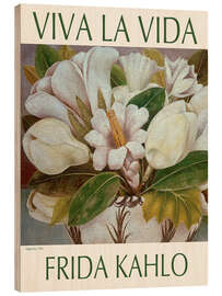 Holzbild Magnolias, 1945 II