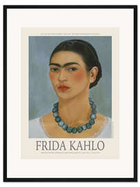 Gerahmter Kunstdruck Self-Portrait with Necklace, 1933