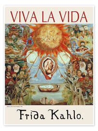 Wall print Moses or The Core of Creation, 1945 III - Frida Kahlo