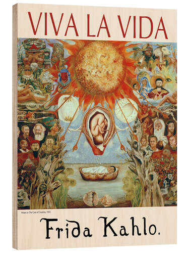 Quadro de madeira Moses or The Core of Creation, 1945 III