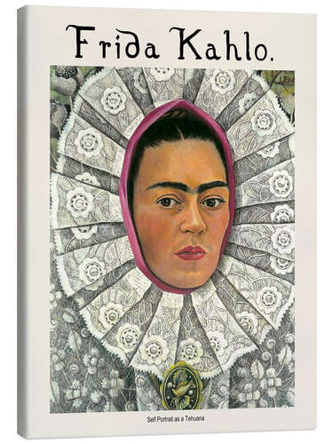 Quadro em tela Self Portrait as a Tehuana II