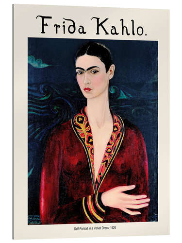 Galleriprint Self-portrait in a velvet dress, 1926 II