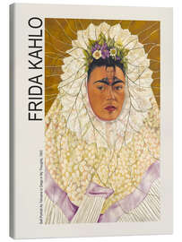 Canvas-taulu Self-portrait as Tehuana or Diego in my thoughts, 1943 II