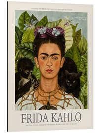 Magnettafel Selbstporträt mit Dornkette und Kolibri, 1940 II