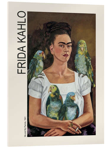 Acrylic print Me and My Parrots, 1941 II