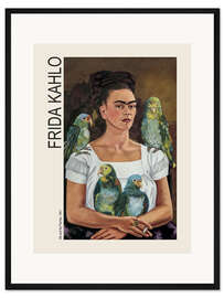 Gerahmter Kunstdruck Me and My Parrots, 1941