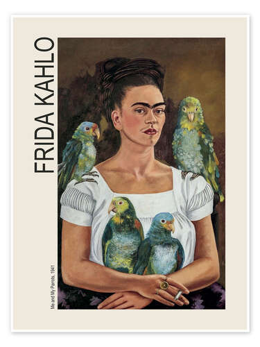 Poster Me and My Parrots, 1941 II