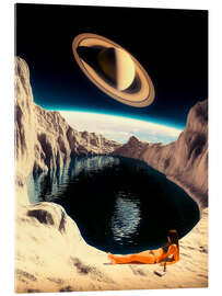 Acrylic print Moon Pool