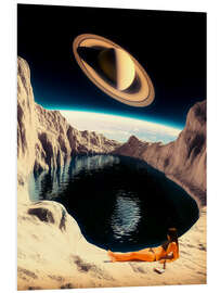 Obraz na PCV Moon Pool