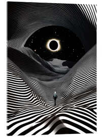 Acrylic print Galactic Dimensions - Taudalpoi