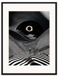 Gerahmter Kunstdruck Galactic Dimensions