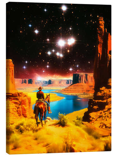 Stampa su tela Cosmic Frontier