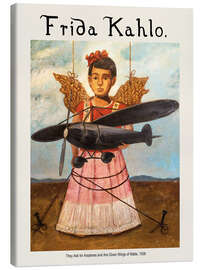 Lerretsbilde They Ask for Airplanes and Are Given Wings of Matte, 1938 II - Frida Kahlo