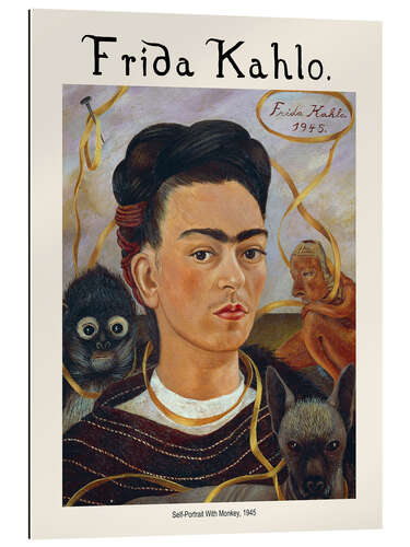 Gallery print Self-Portrait with Small Monkey, 1945 III