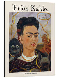 Magnettafel Self-Portrait with Small Monkey, 1945 III