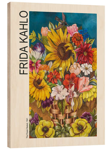 Trätavla The Flower Basket, 1941 II