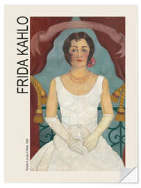 Wandsticker Portrait of a Lady in White, 1929