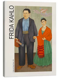 Tableau sur toile Frida and Diego Rivera, 1931 II