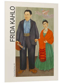 Bilde på skumplate Frida and Diego Rivera, 1931 II