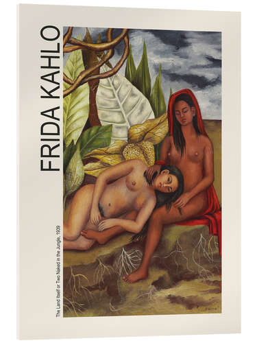 Quadro em acrílico The Land Itself or Two Naked in the Jungle, 1939 II