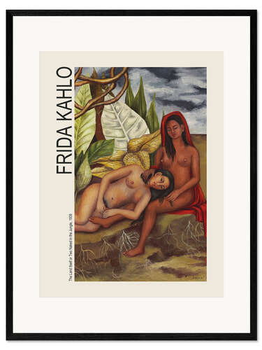 Plakat artystyczny premium w ramie The Land Itself or Two Naked in the Jungle, 1939 II