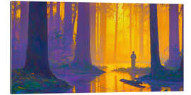 Cuadro de plexi-alu Forest keeper