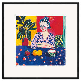 Gerahmter Kunstdruck Nachmittagsritual